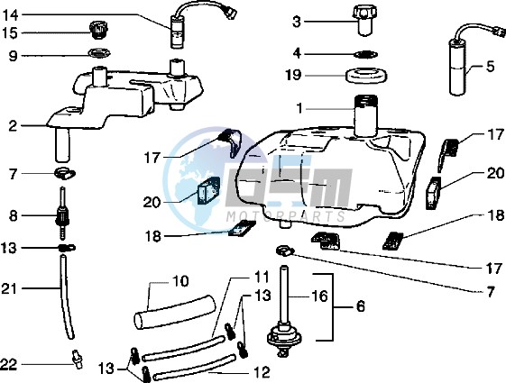 Fuel tank - Oil tank