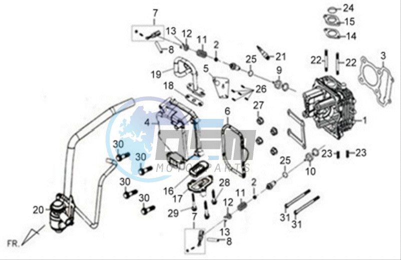 CYLINDER HEAD CPL