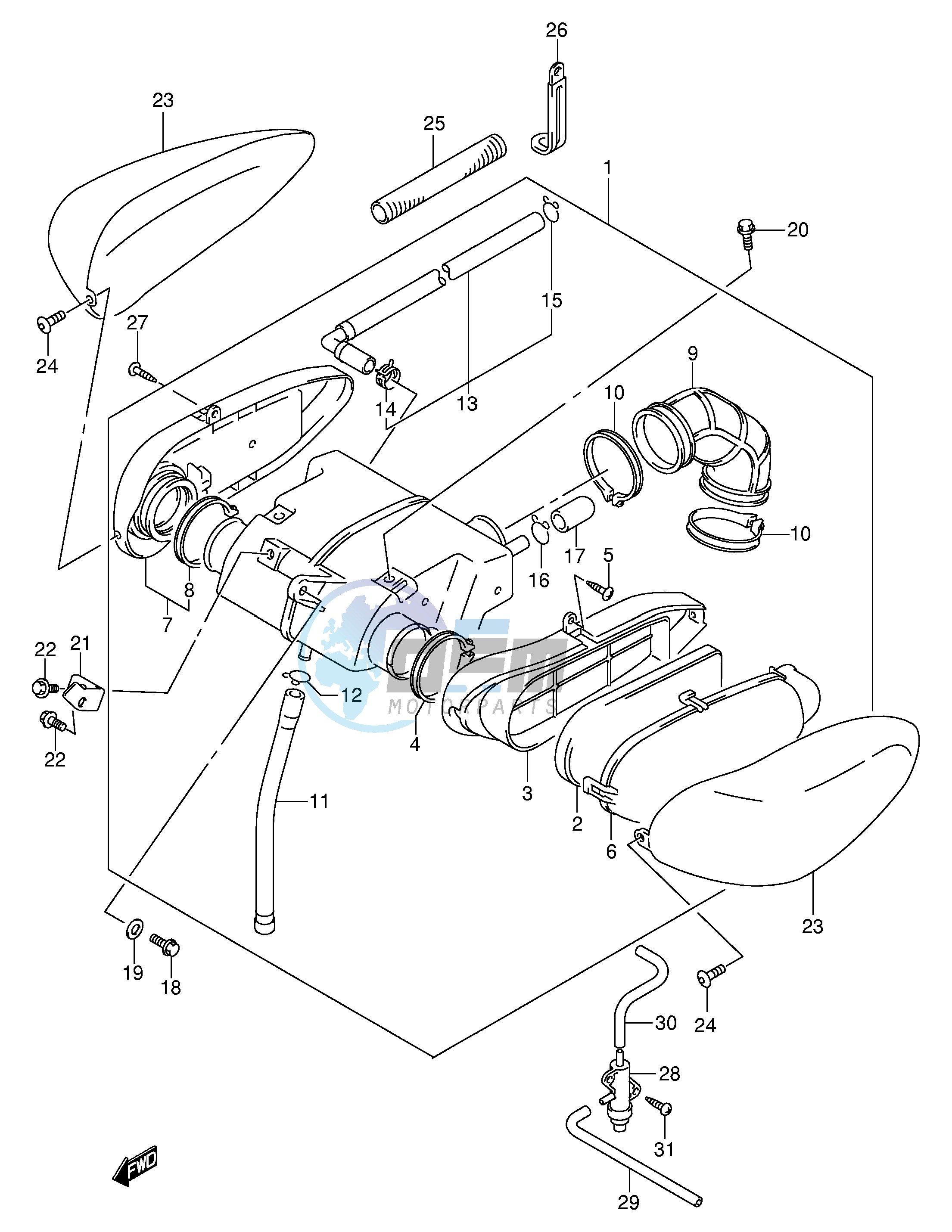 AIR CLEANER (MODEL Y K1)