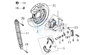 DD50 drawing REAR WHEEL