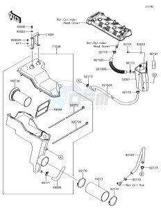 JET SKI ULTRA 310X JT1500LEF EU drawing Air Cleaner