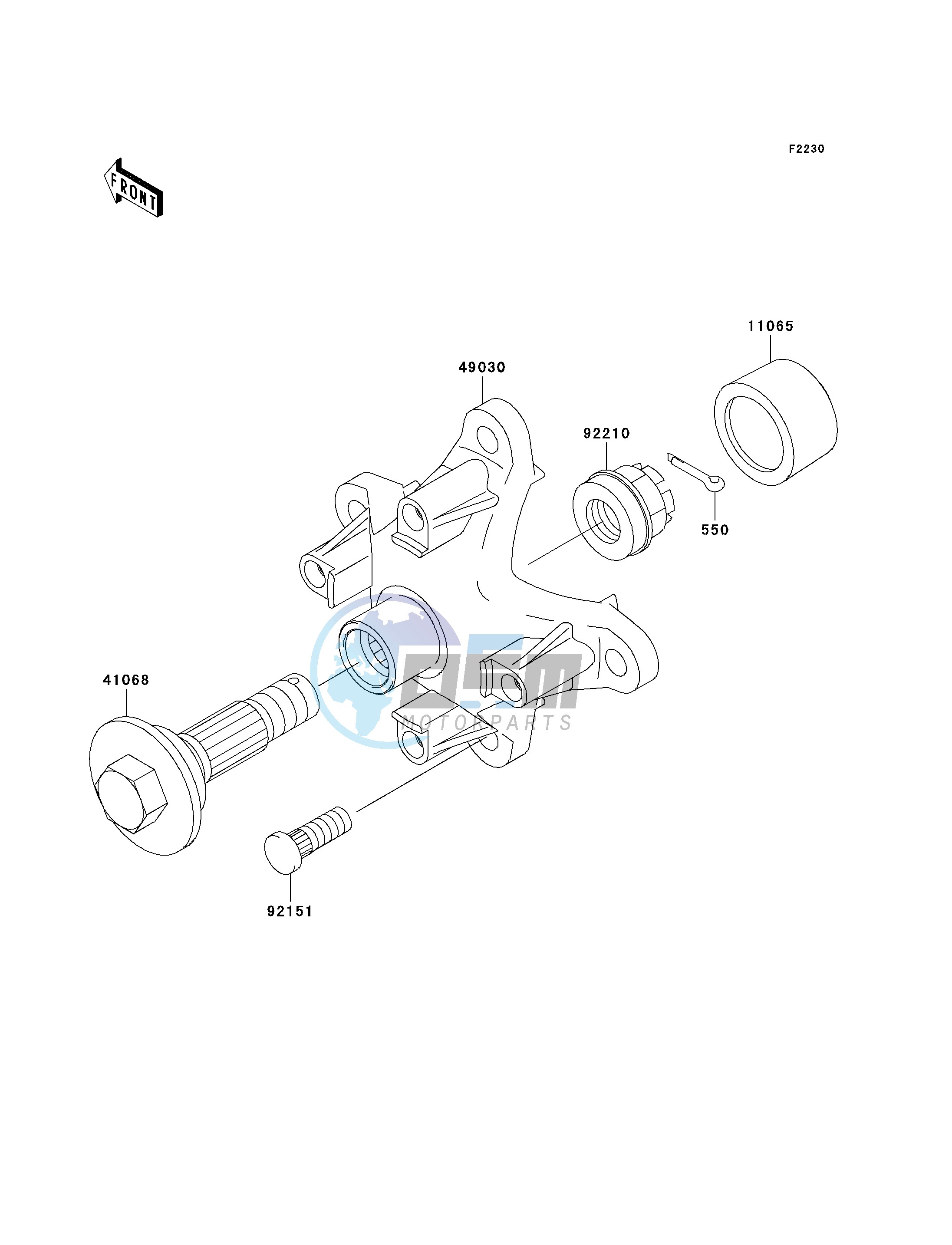 FRONT HUB