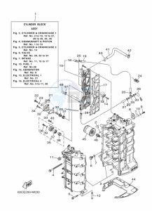 F100BETX drawing CYLINDER--CRANKCASE-1