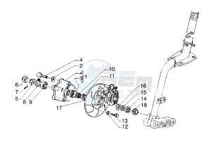 Hexagon GTX 125-180 drawing Disc brake