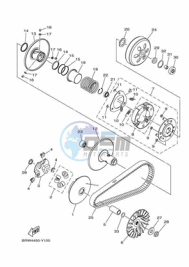 CRANKCASE COVER 1