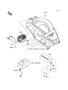 JET SKI ULTRA LX JT1500G9F EU drawing Meters