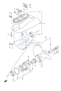 DF 20A drawing Gear Case