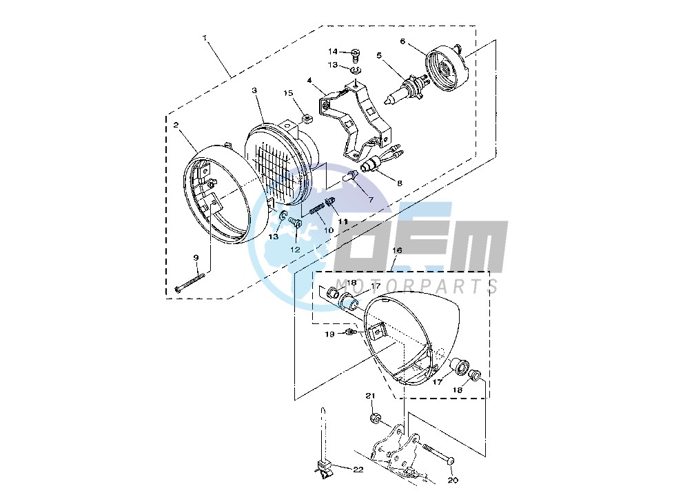 HEADLIGHT MY02-04