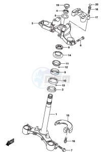 GSX-S125 drawing STEERING STEM