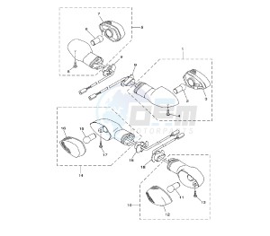 MT-01S 1700 drawing FLASHER LIGHT