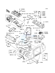 JET SKI ULTRA 260X JT1500E9F EU drawing Fuel Injection