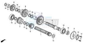 C50 drawing TRANSMISSION (C50P/C50T)