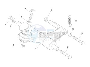 LX 150 4T ie E3 Vietnam drawing Swinging arm