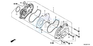 NC700XDC drawing WATER PUMP