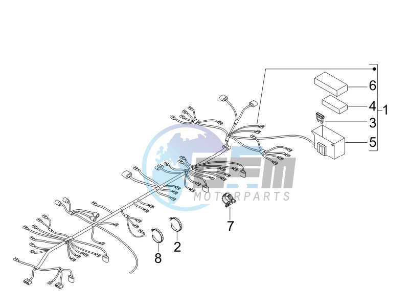 Main cable harness