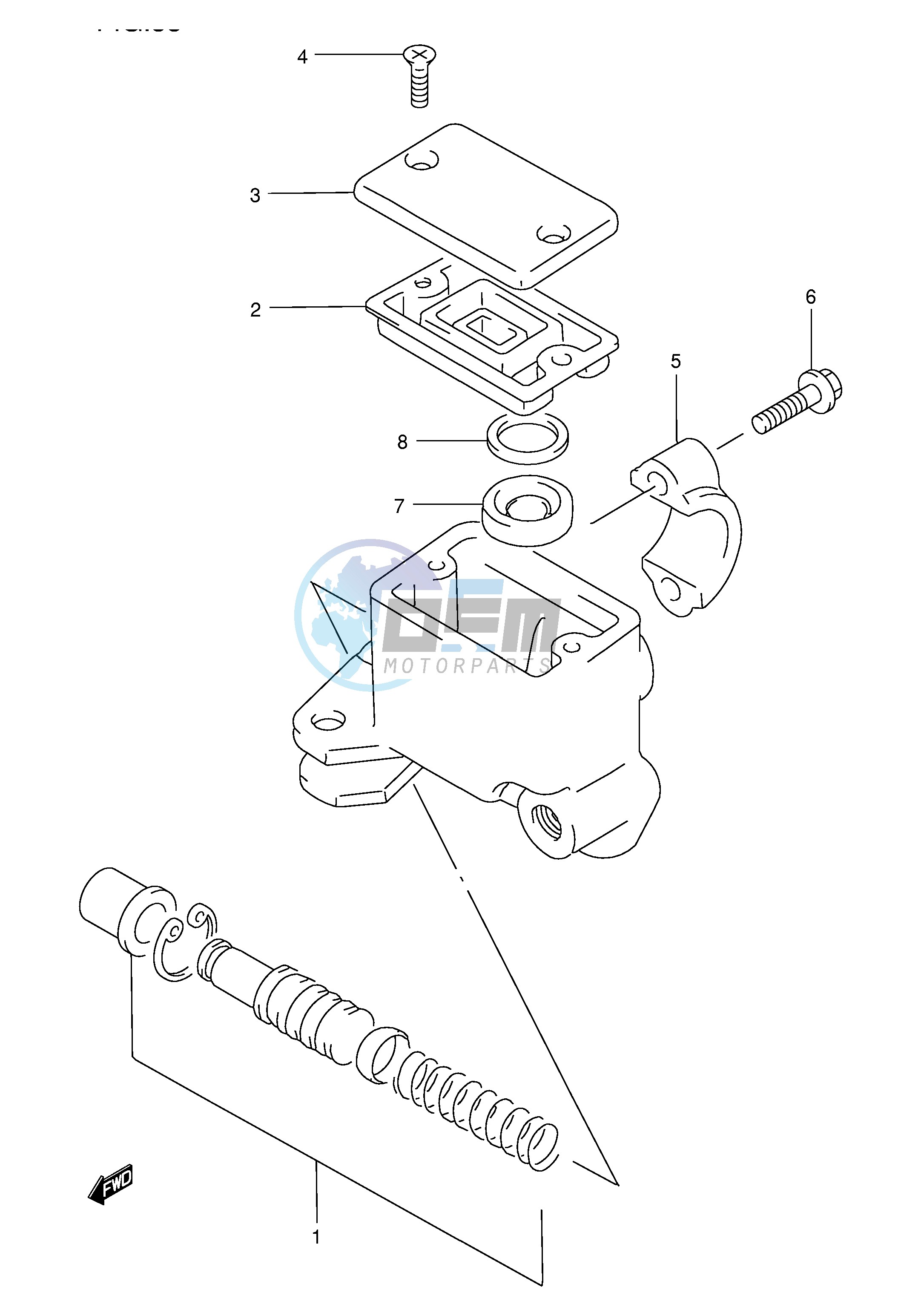 FRONT MASTER CYLINDER