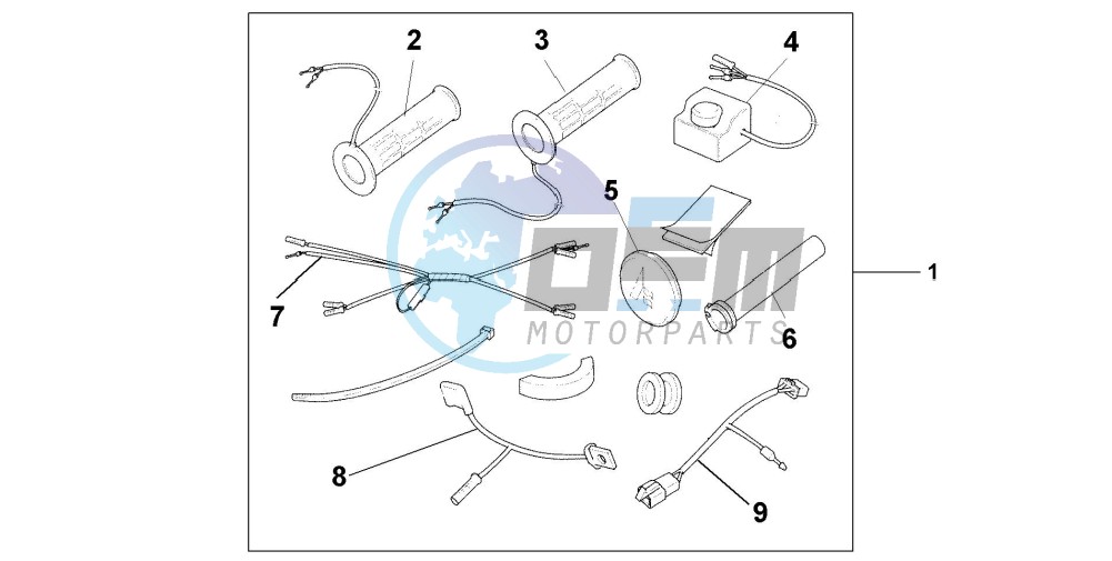 GRIP HEATER KIT  CN2