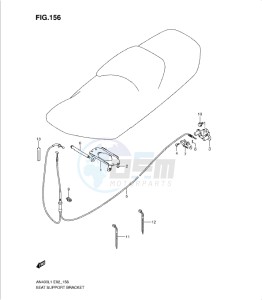 AN400Z drawing SEAT SUPPORT BRACKET