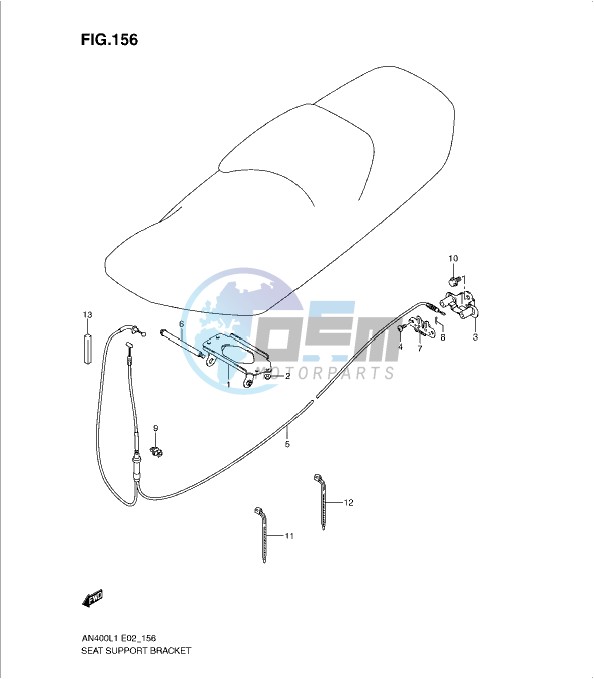 SEAT SUPPORT BRACKET