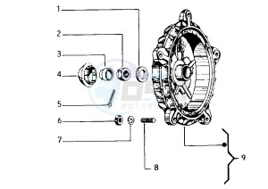 FL2 HP 50 drawing Rear brake drum