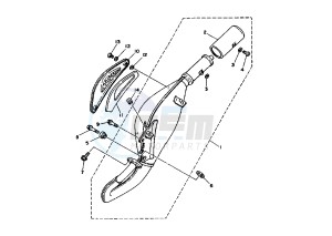 CR Z 50 drawing EXHAUST