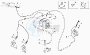 Norge 1200 IE 1200 IE drawing Abs brake system