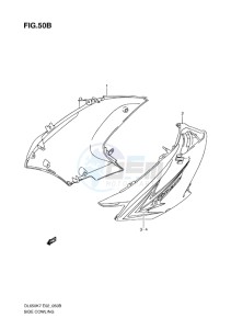 DL650 ABS V-STROM EU-UK drawing SIDE COWLING