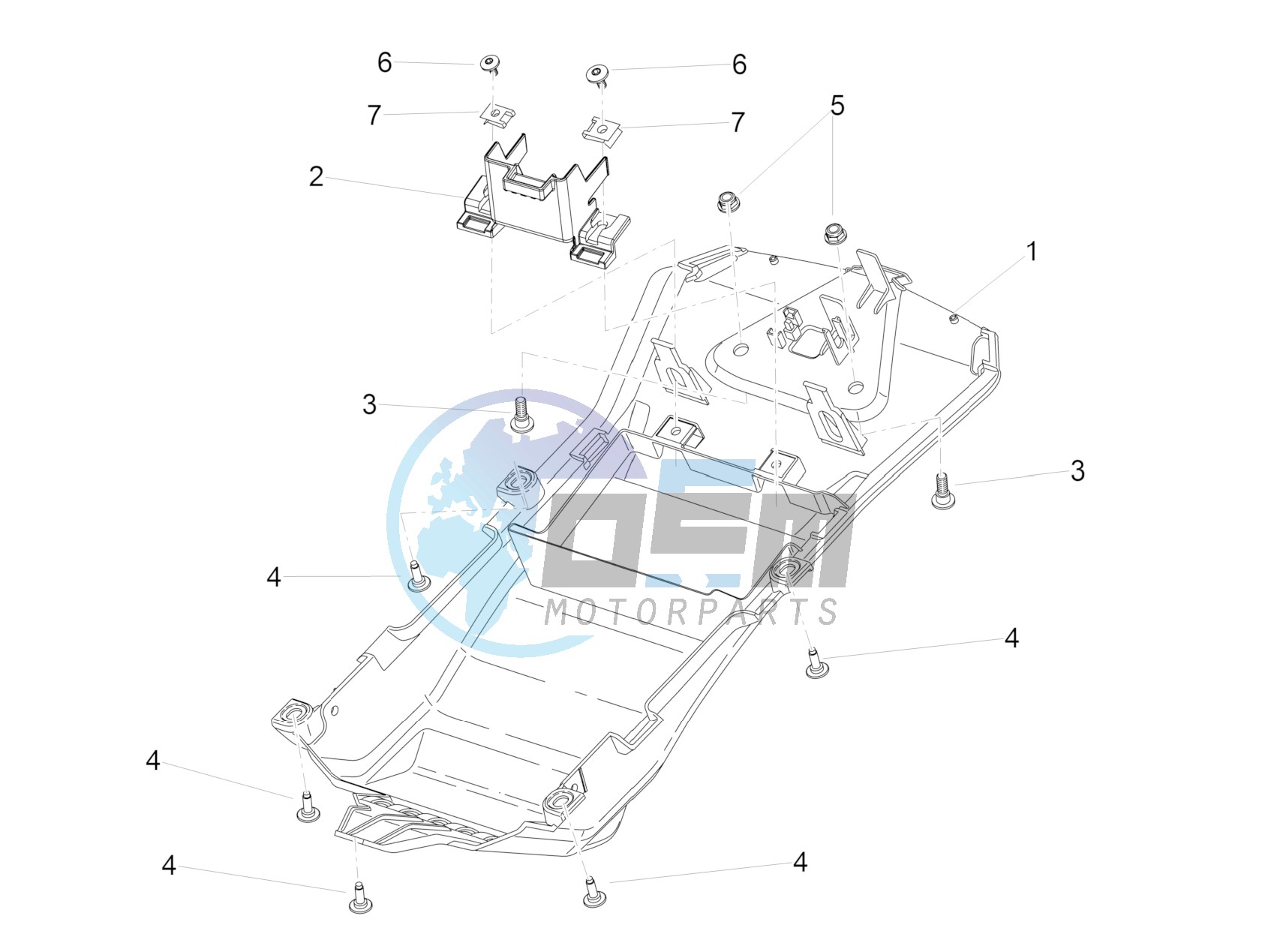 Saddle compartment