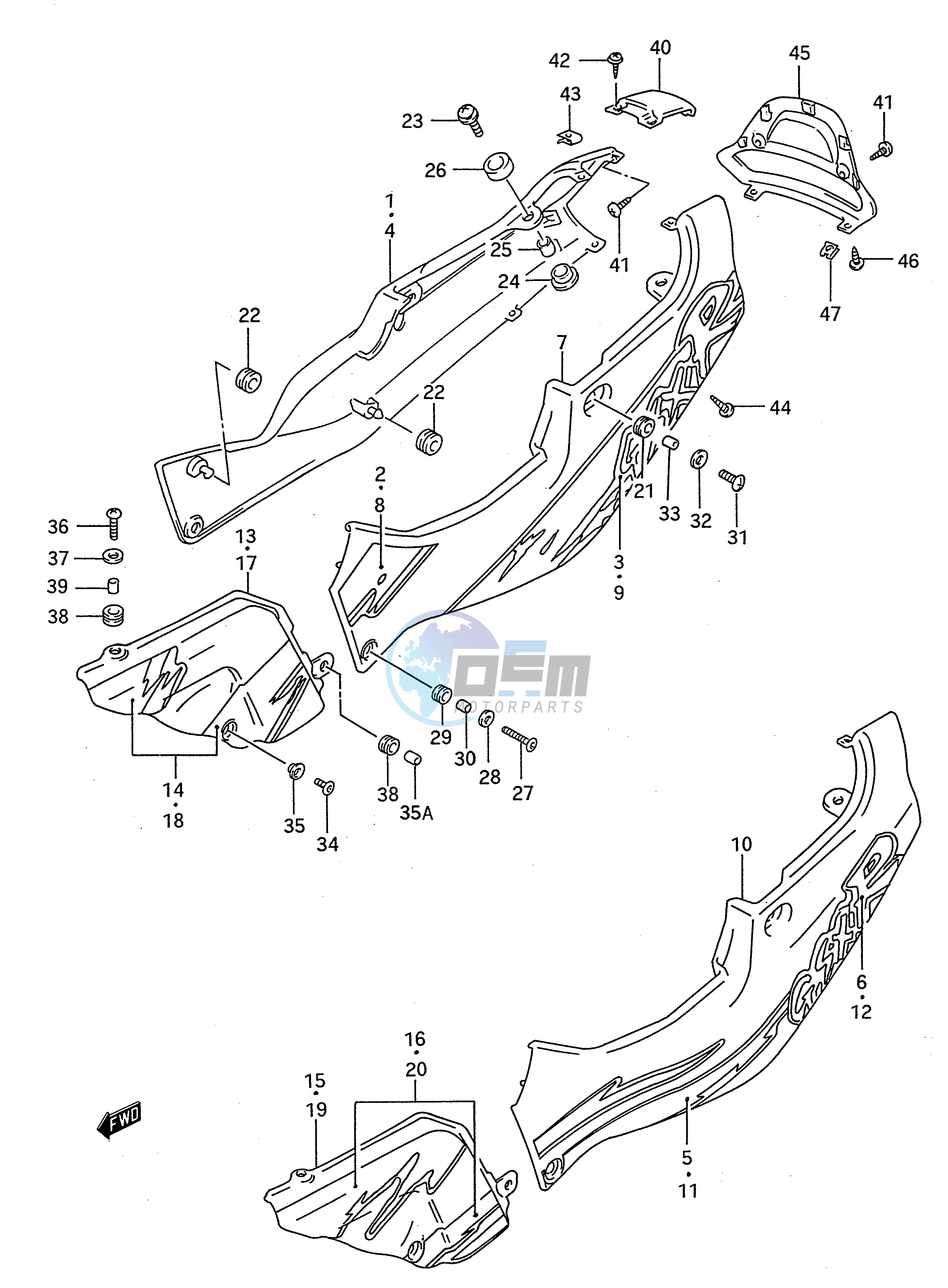 FRAME COVER (MODEL P)