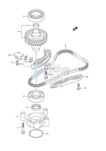 DF 150 drawing Timing Chain