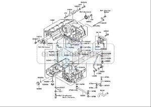 ZRX 1200 (EU) drawing CRANKCASE