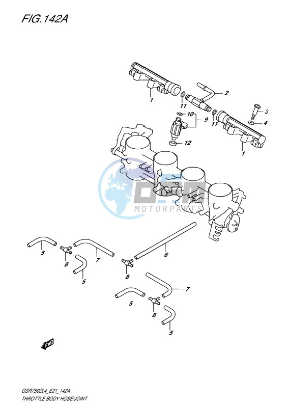 THROTTLE BODY HOSE-JOINT