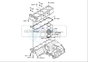 ZRX 1200 (EU) drawing CYLINDER- PISTON