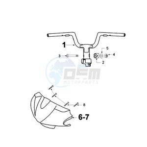 VIVA 2 DCA drawing HANDLEBAR