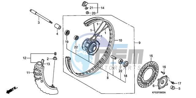 FRONT WHEEL