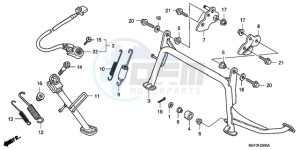 FJS400D9 ED / 2ED drawing STAND