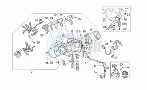 V 11 1100 Sport - Mandello Sport/Mandello drawing Dashboard