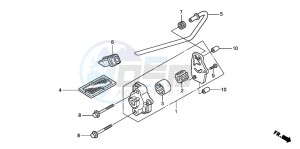 XL125V VARADERO drawing OIL PUMP