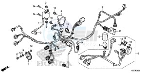 AFS110CSFF CB1000R 2ED - (2ED) drawing WIRE HARNESS