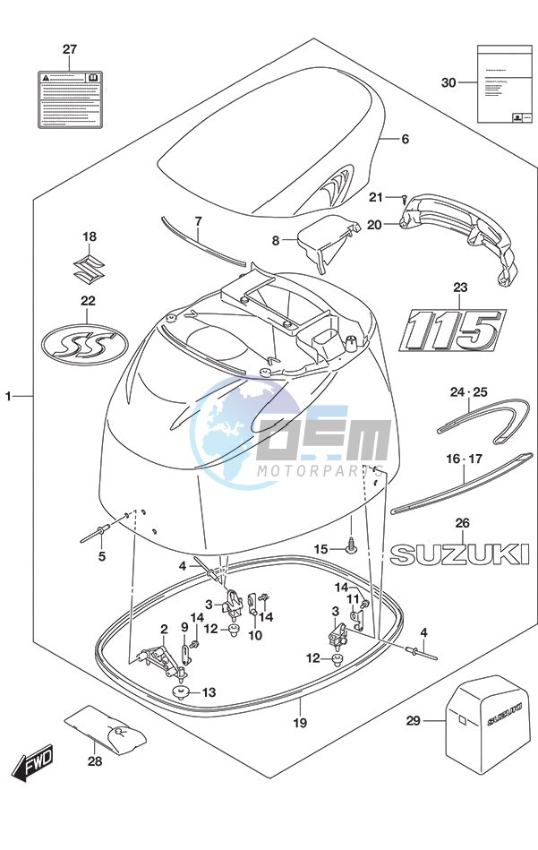 Engine Cover (Type: AS)