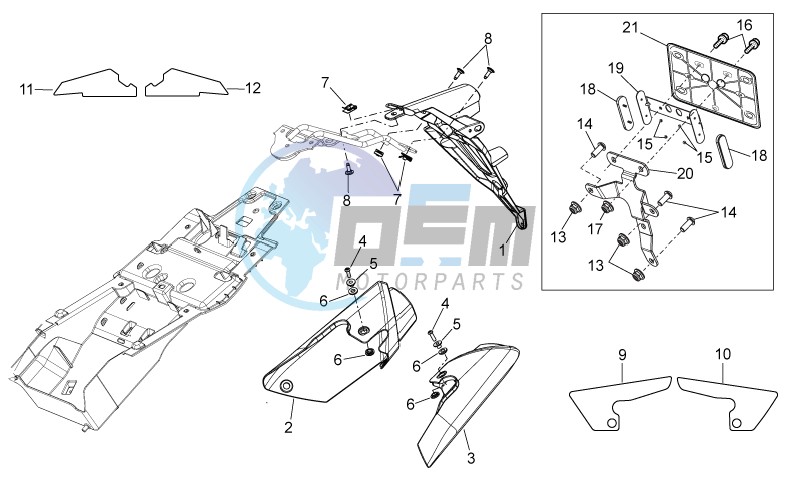 Rear body III