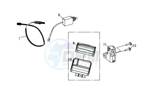 GTS 300 EFI drawing ECU