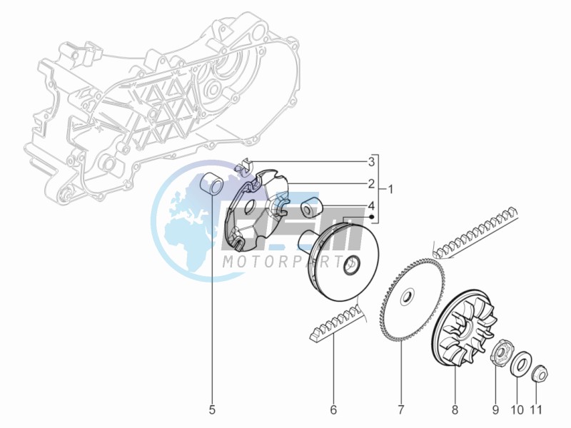 Driving pulley