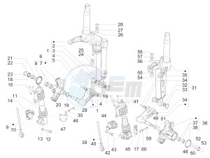 MP3 300 HPE (EMEA, APAC) drawing Fork's components (Mingxing)