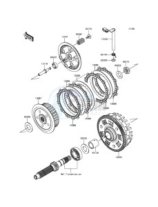 ER-6N ER650EEF XX (EU ME A(FRICA) drawing Clutch