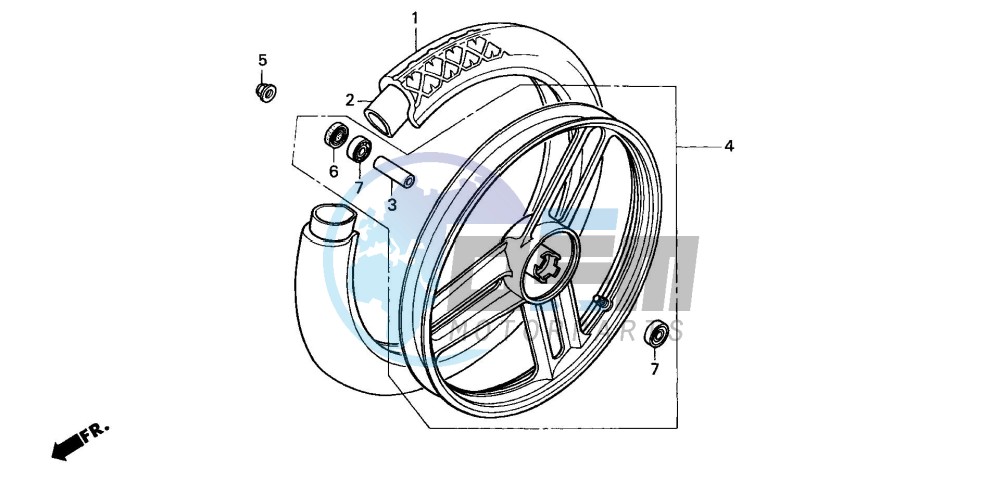 FRONT WHEEL