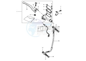 YH WHY 50 drawing FRONT MASTER CYLINDER