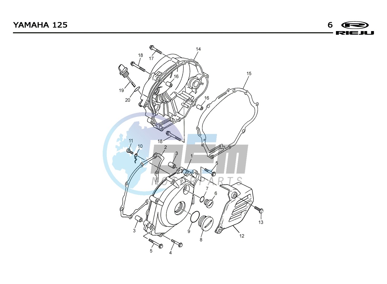 T06  CRANKCASE COVERS