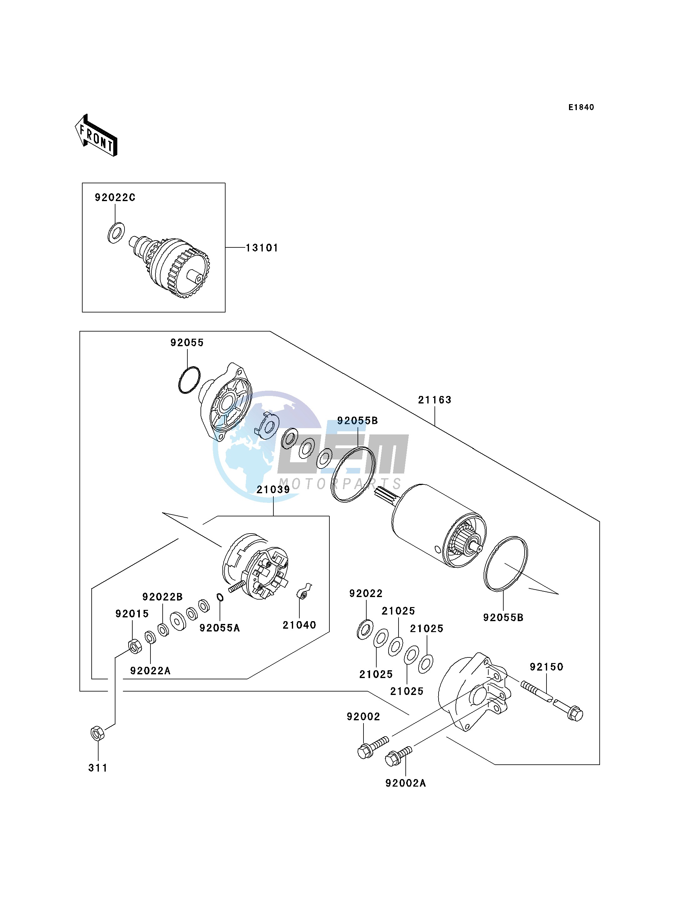 STARTER MOTOR