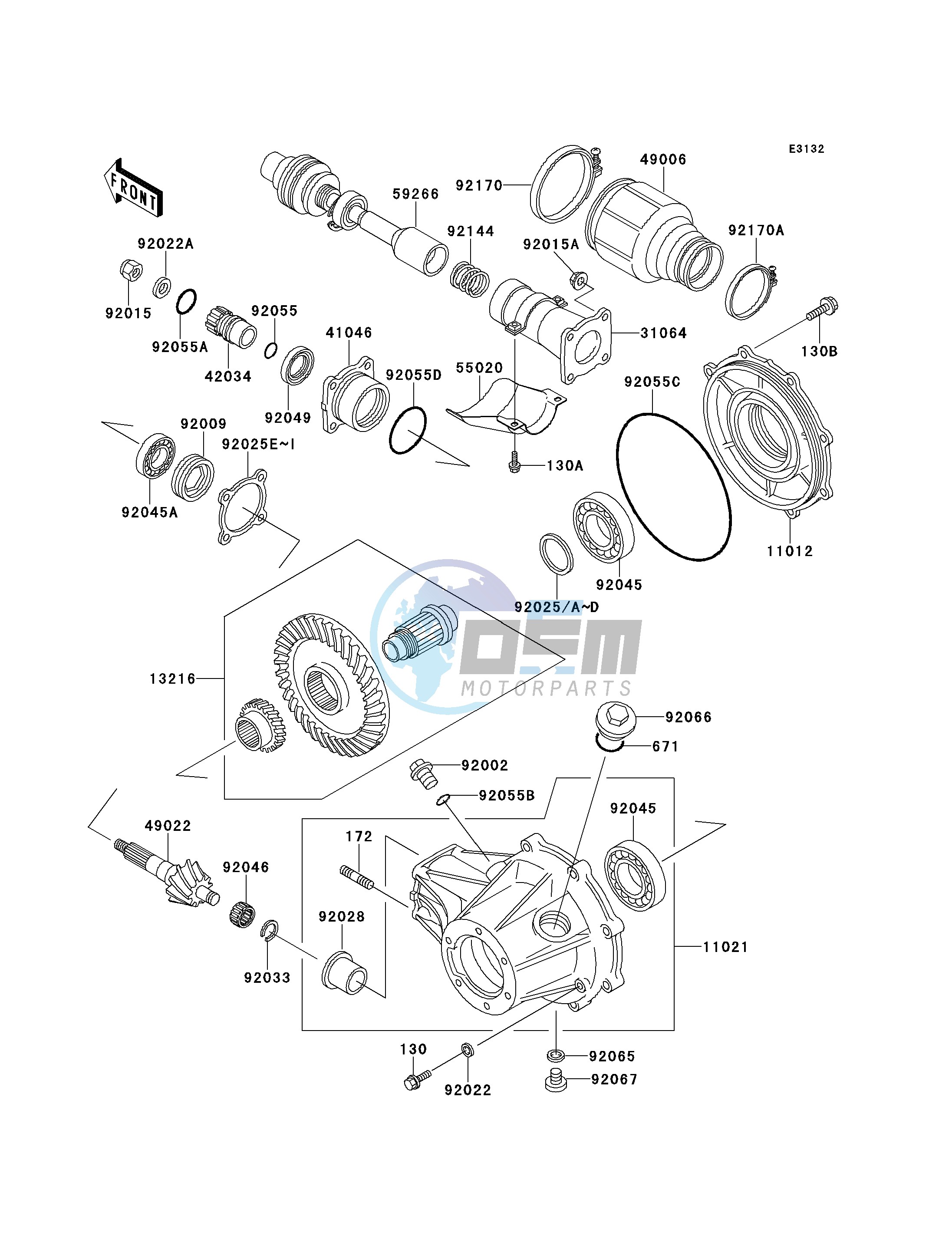 DRIVE SHAFT_FINAL GEAR